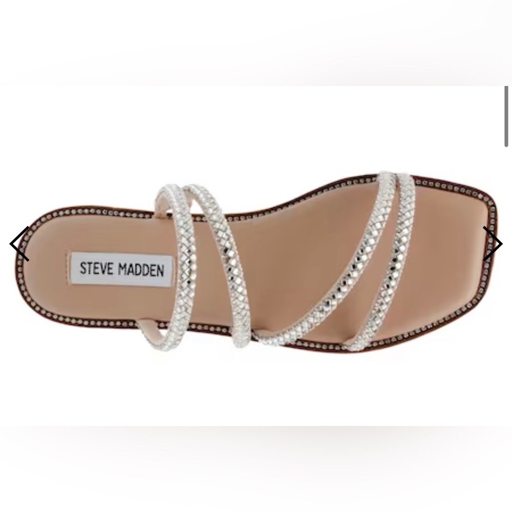 Steve Madden rhinestone sandals
